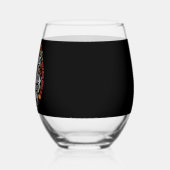 Gezegend Dankbaar Familie Thanksgiving Diner Wijnglas Zonder Voet (Rechts)