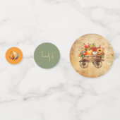 Gezegend & Dankbaar Tafel Confetti - Herfst Oogst (Voorkanten)