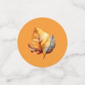 Gezegend & Dankbaar Tafel Confetti - Herfst Oogst (Kleine voorkant)