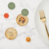 Gezegend & Dankbaar Tafel Confetti - Herfst Oogst (Groep)