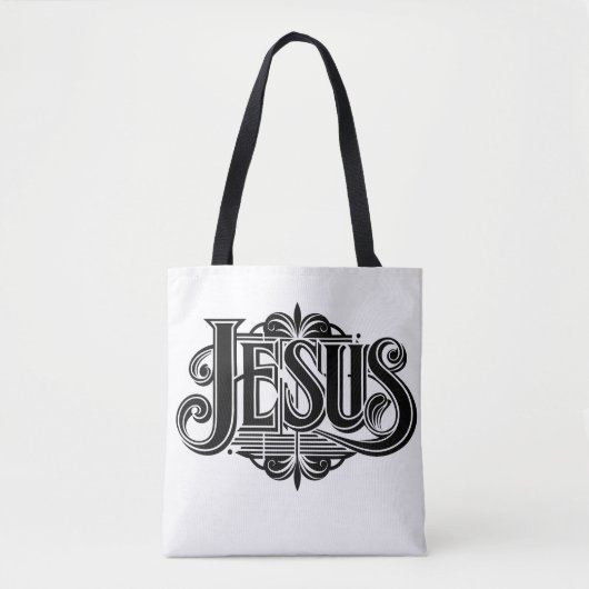 Gezegend dankbaar voor Gods gunst Tote Bag (Voorkant)