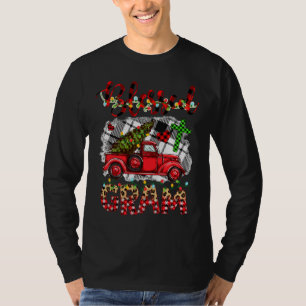 Gezegend dat hij Grammy Christmas Red Truck heet T-shirt