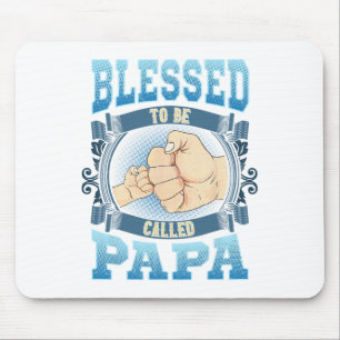 Gezegend dat ze Papa Gifts Papa Fathers Day worden Muismat