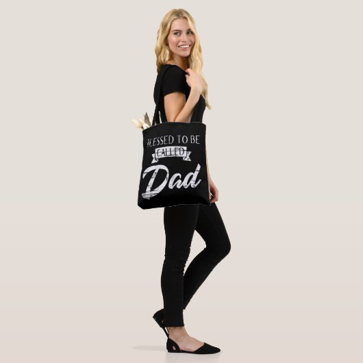  gezegend dat ze papa Vaderdag heten Tote Bag (Op model)