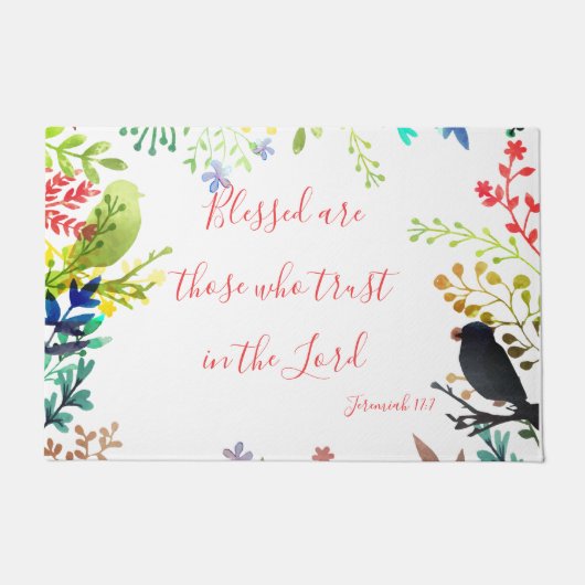 Gezegend Deurmat (Voorkant)