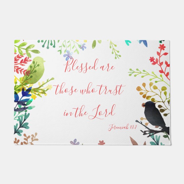 Gezegend Deurmat (Voorkant)