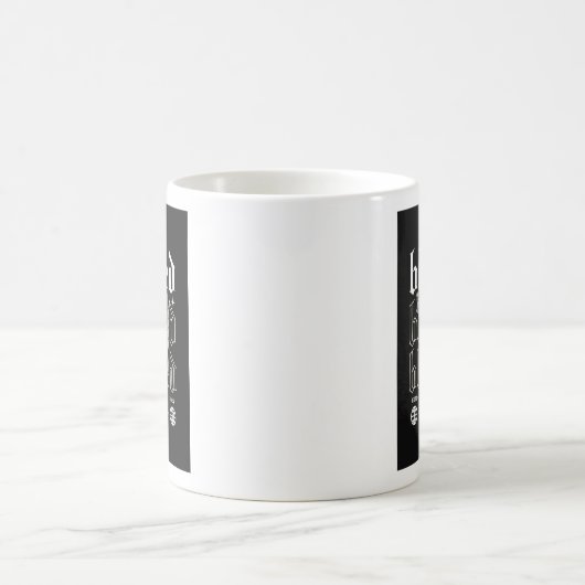 Gezegend door een engel koffiemok (Center)