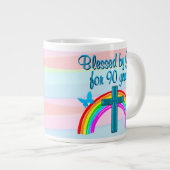  GEZEGEND DOOR GOD 90E VERJAARDAG MOK (Voorkant rechts)