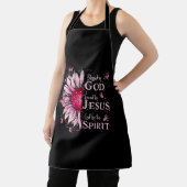 Gezegend door God - Geliefd bij Jezus Roze Zonnebl Schort (Insitu)