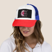 Gezegend door God - Geliefd bij Jezus Roze Zonnebl Trucker Pet (In situ)