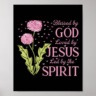 Gezegend door God, Geliefd door Jezus, Geleide doo Poster