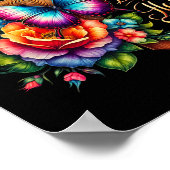 Gezegend door God geliefd door Jezus Paasdag Poster (Hoek)