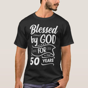 Gezegend door God voor 50 jaar oud geboren in 1972 T-shirt
