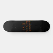 Gezegend door Gods Grace Skateboard (Horizontaal)