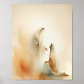 Gezegend door Jezus, digitale print, inspirerende Poster (Voorkant)