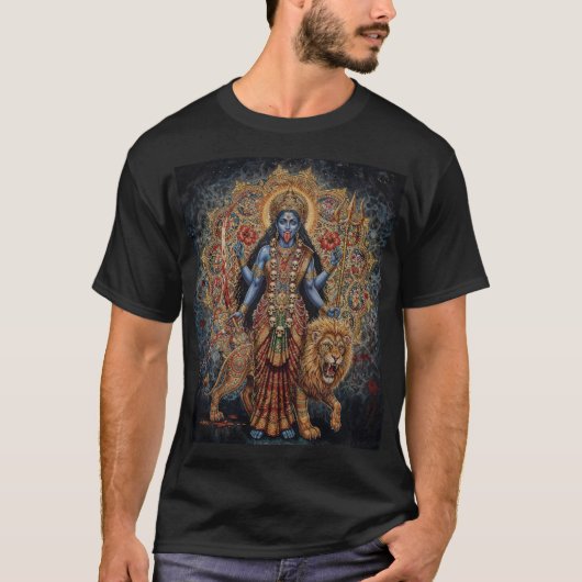 Gezegend door Kali T-shirt (Voorkant)