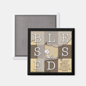 Gezegend door overvloed aan schoonheid magneet (Voorkant / Achterkant)