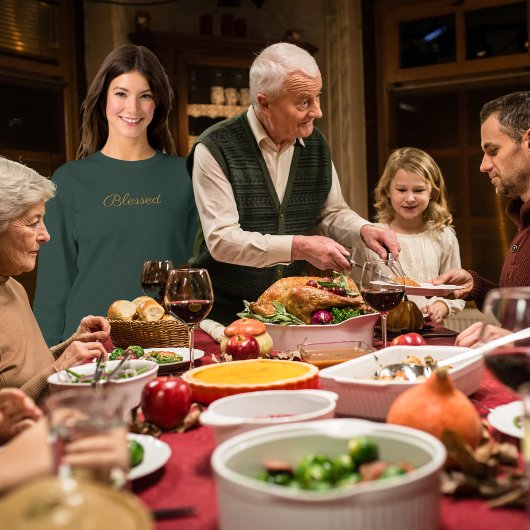 Gezegend Eenvoudig Minimalistisch Trui