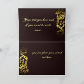 Gezegend Eid - Wenskaart Eid Mubarak Feestdagen Kaart (Binnen)