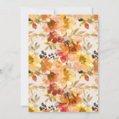 Gezegend en Dankbaar marineblauw Thanksgiving Feestdagenkaart (Achterkant)