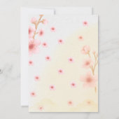 "Gezegend en gedoopt: een dag om te gedenken" Bedankkaart (Achterkant)