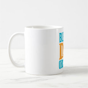 Gezegend en hondenverslaafd vintage ontwerp voor h koffiemok
