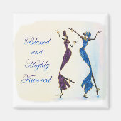 Gezegend en zeer begunstigd magneet (Voorkant)