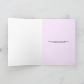 Gezegend en zeer geliefd | Zwarte kerst Feestdagen Kaart (Binnen)