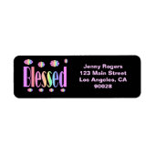 Gezegend Etiket (Voorkant)