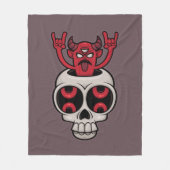 Gezegend Fleece Deken (Voorkant)