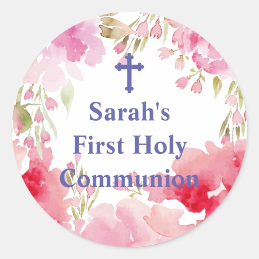 Gezegend gebladerte Sticker (Voorkant)