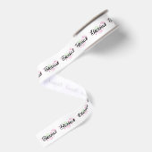 Gezegend Geloof Tropische Zomer Grosgrain Lint (Achterkant)