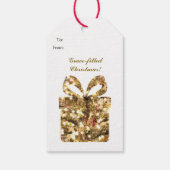 Gezegend & Genade-gevulde Kerst, Gift Labels Cadeaulabel (Achterkant)