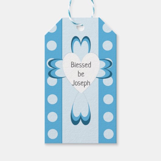 Gezegend geschenk Label - Set van 10 Cadeaulabel (Voorkant)