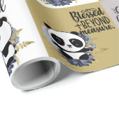 Gezegend; gezegend voorbij de maat; kies vriendeli cadeaupapier (Rol Hoek)