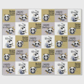 Gezegend; gezegend voorbij de maat; kies vriendeli cadeaupapier (Vlak)