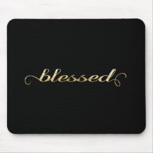 Gezegend, gouden olievlek Inspirerend Grateful