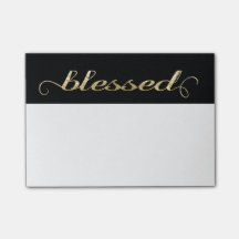 Gezegend, gouden olievlek Inspirerend Grateful