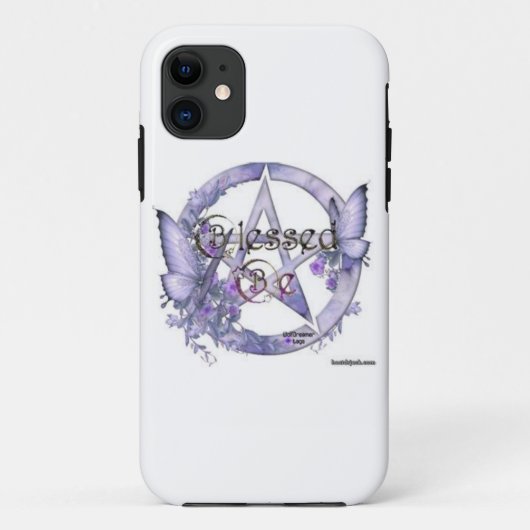 Gezegend iPhone hoesje (Achterkant)