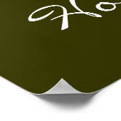 gezegend is de heilige familie poster (Hoek)