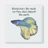 Gezegend is de makreelvis Magnet (Voorkant)