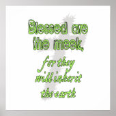 Gezegend is de Meek Poster (Voorkant)