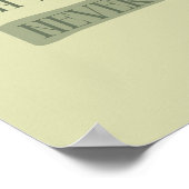 Gezegend is degene die de Heer vertrouwt Poster (Hoek)