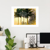 Gezegend is het Man Poster (Thuiskantoor)