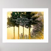 Gezegend is het Man Poster (Voorkant)