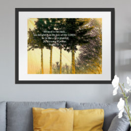 Gezegend is het Man Poster