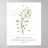 Gezegend is zij die poster geloofd heeft (Voorkant)