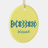 gezegend keramisch ornament (Rechts)