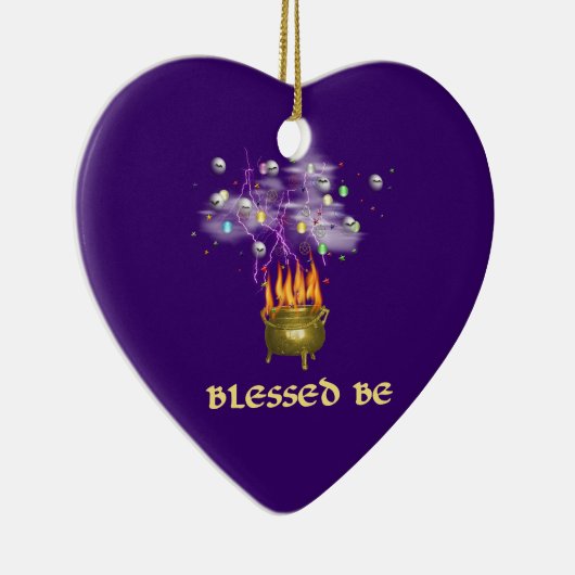 Gezegend Keramisch Ornament (Rechts)