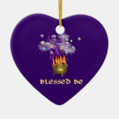 Gezegend Keramisch Ornament (Voorkant)